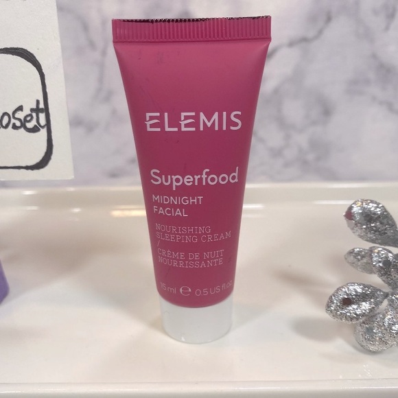 Elemis Superfood Midnight Facial Nourishing Sleeping Cream, NEW - Mini 15 ml - Picture 2 of 8